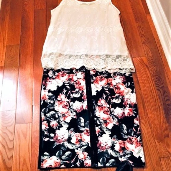 Women's Pencil Skirt - Picture 6 of 10